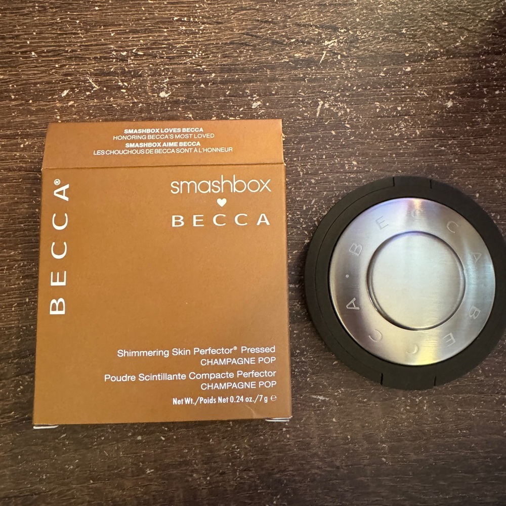 BECCA SMASHBOX SHIMMERING SKIN PERFECTOR PRESSED CHAMPAGNE POP NIB